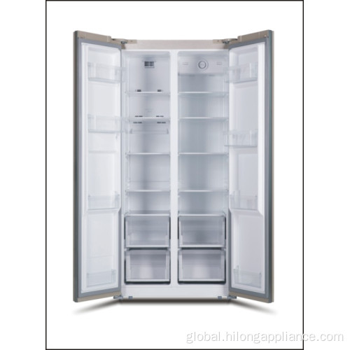 Double Door Refrigerator No Frost Side By Side Refrigerator Factory